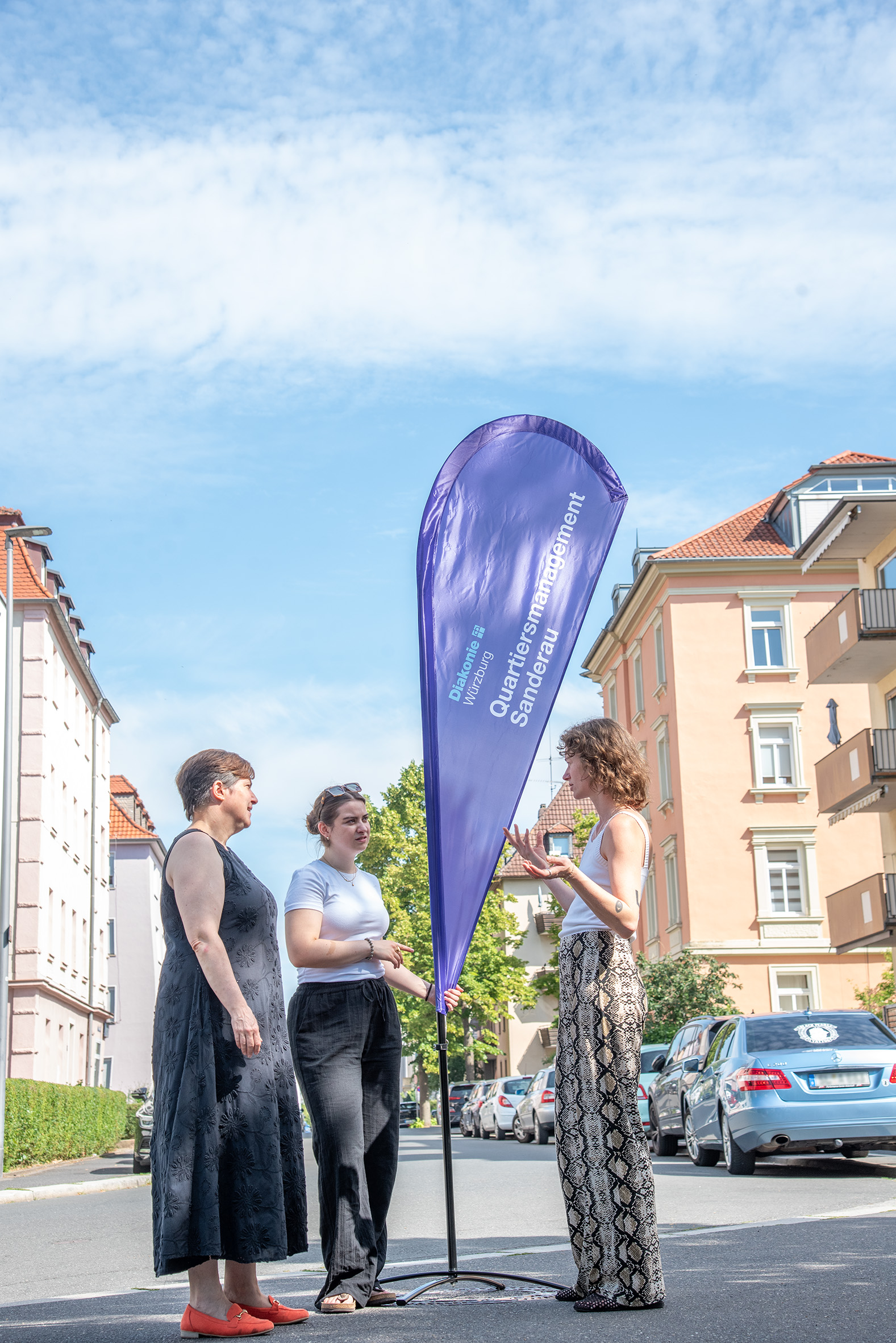 Quartiersmanagement berät